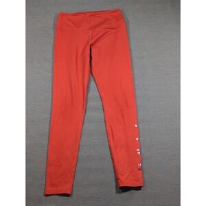 PINK Victoria's Secret Cozy Leggings Activewear Casual Fall Orange Small